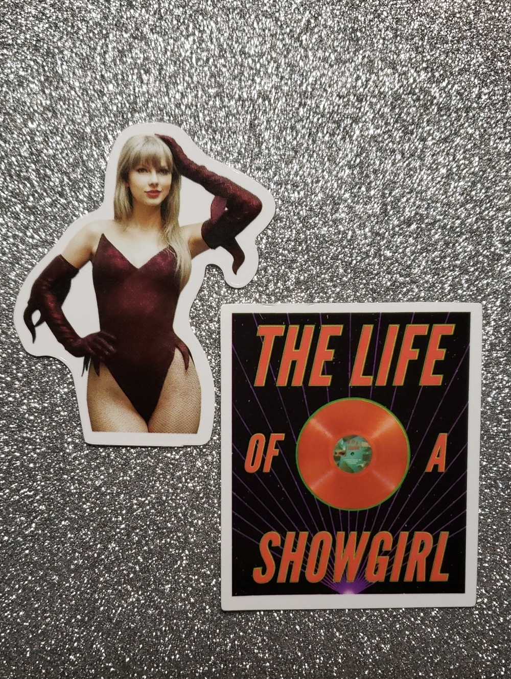 10/$10 Taylor Swift SHOWGIRL Waterproof Sticker